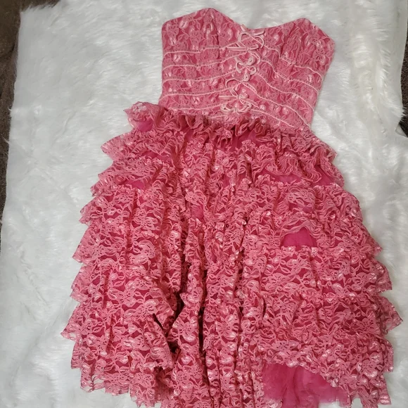 Dresses | Betsey Johnson Pink Lace Dress | Poshmark Dresses | Betsey Johnson Pink Lace Dress | Poshmark